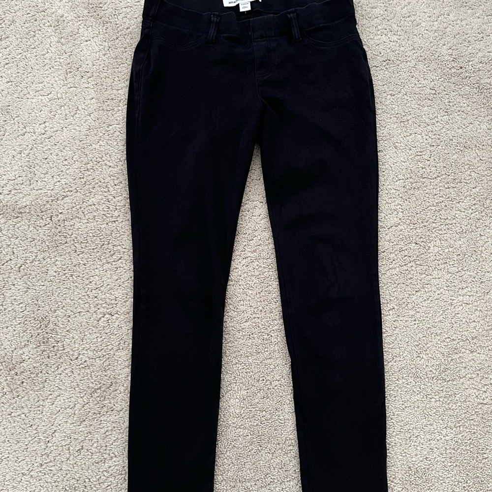 Amazon Women's Skinny Pants - Black pull on Jeggings